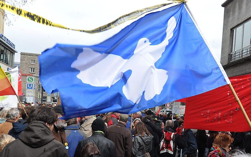 Paasmars in Stuttgart, april 2012. Foto EPA