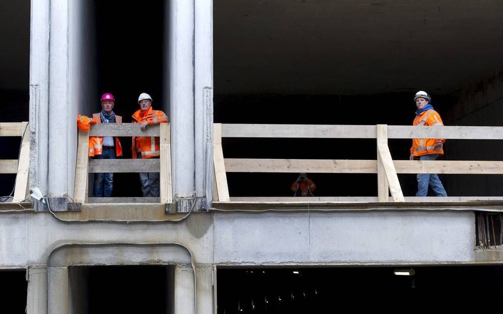 Bouwvakkers aan het werk. Foto ANP