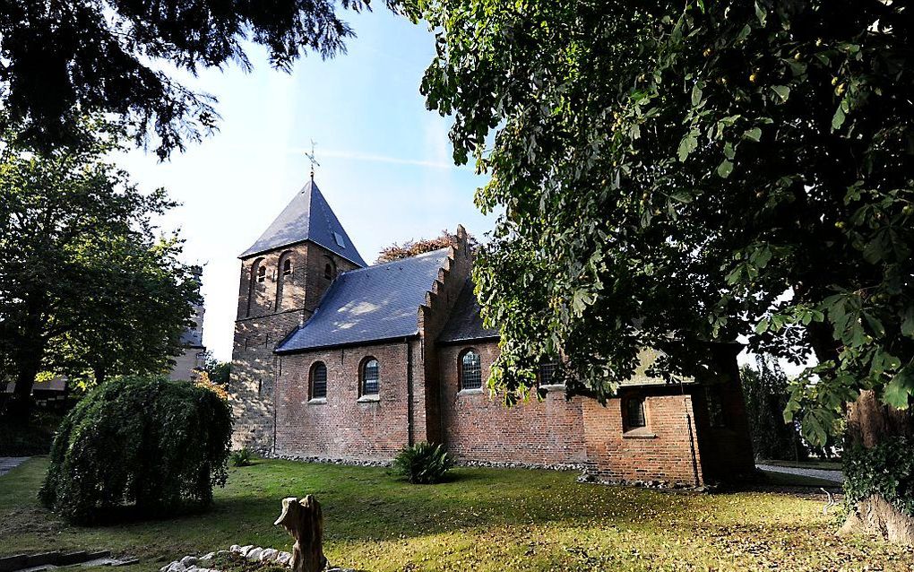 Exterieur van de Bartholomeuskerk in Beek, waar het dodelijke slachtoffer uit Ubbergen voorganger was. Foto ANP