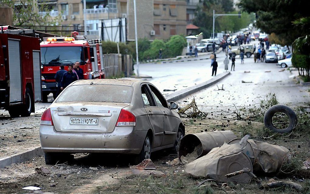 Nederlanders hebben tot nu toe 1,2 miljoen euro gestort op Giro 555 voor de slachtoffers van de burgeroorlog in Syrië.  Foto EPA