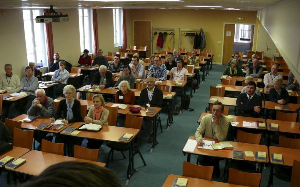 Deelnemers aan het Colloque Biblique francophone