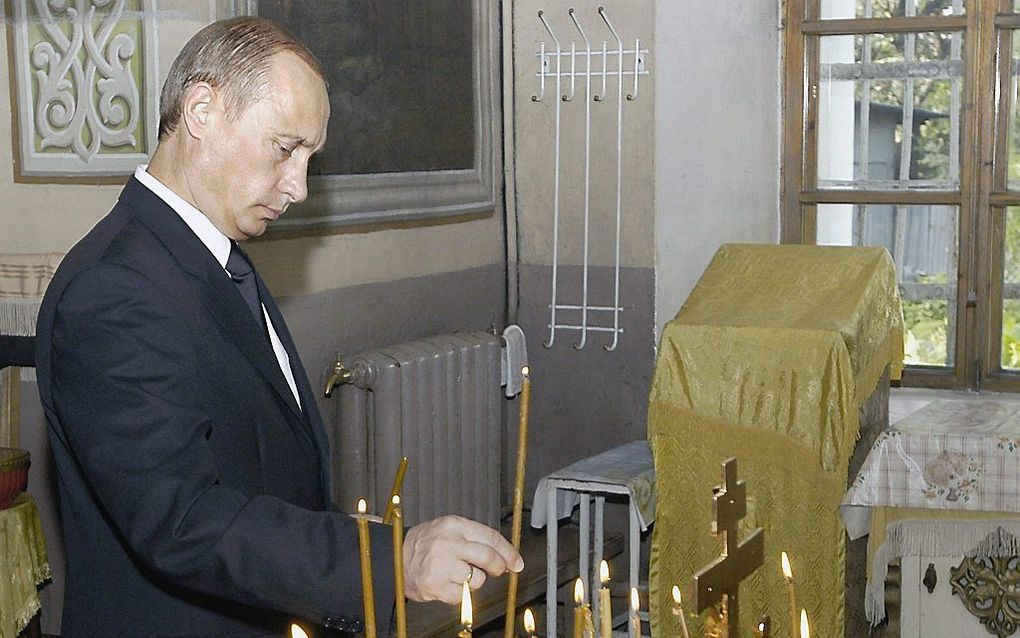 De Russische president Vladimir Poetin brengt maandag een kort bezoek aan ons land. Hij doet dat voor de opening van het Nederland-Ruslandjaar.  Foto EPA