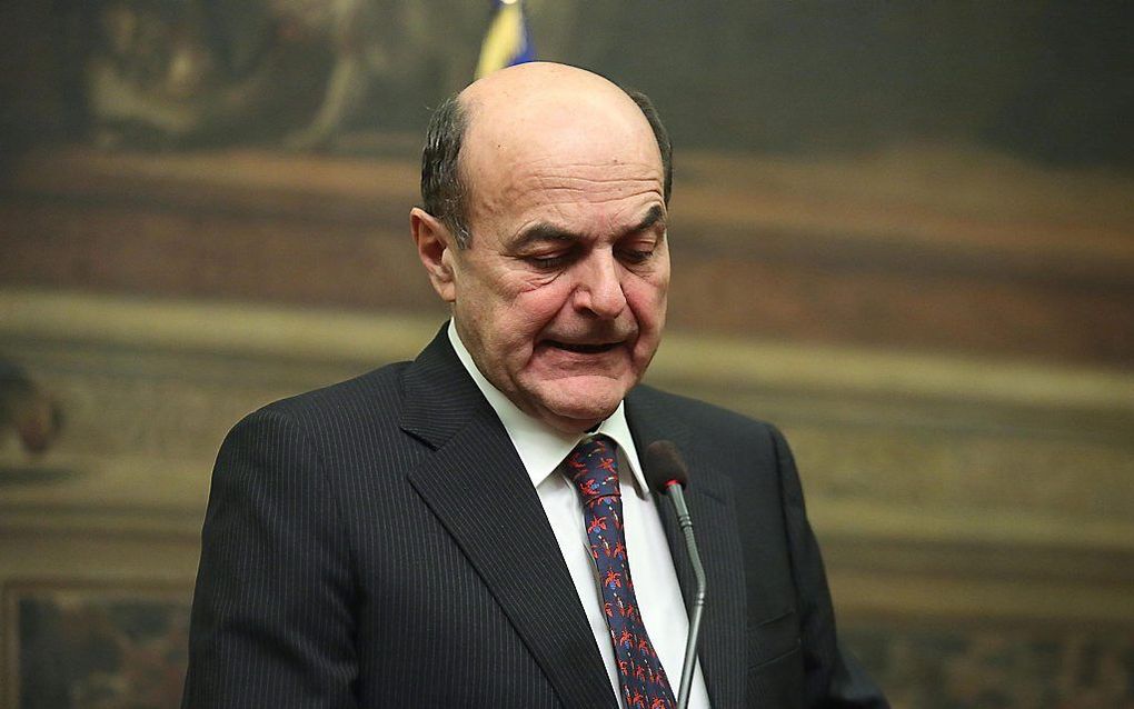 Pier Luigi Bersani.  Foto EPA