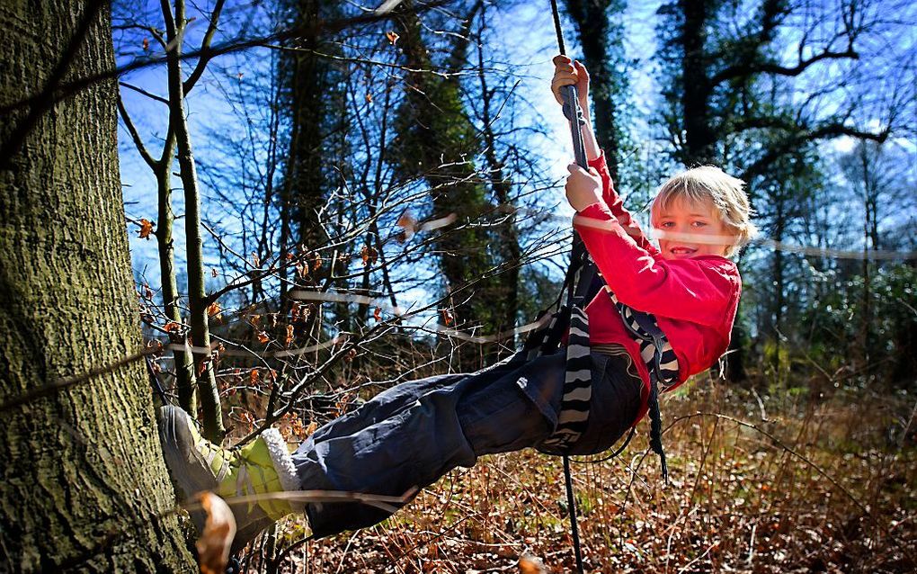 Volgens onderzoek van Unicef scoort Nederland het hoogst wat betreft het welzijn van kinderen. Foto ANP