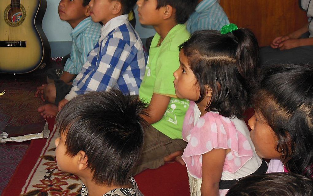 Kinderen in het Fatherhouse. Foto HVC