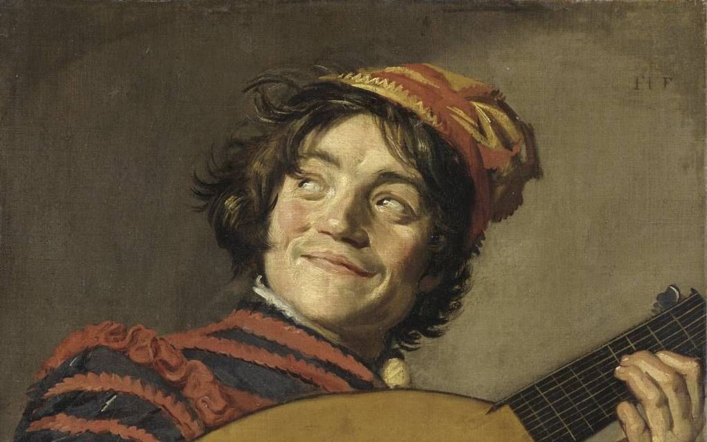 Luitspeler door Frans Hals omstreeks 1623. De verschillen met de luitspeler van Van Baburen zijn groot. Foto Frans Halsmuseum