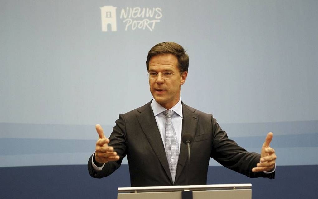 Premier Rutte. Foto ANP