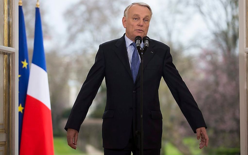 De Franse premier Jean-Marc-Ayrault. Foto EPA