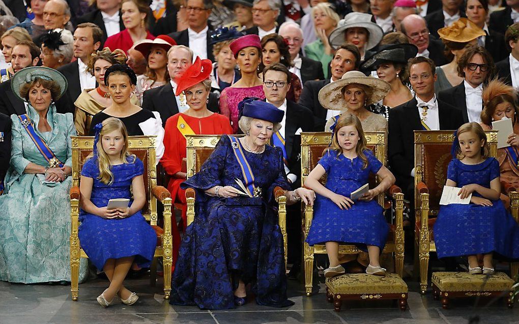 Beatrix in de Nieuwe Kerk. Foto ANP