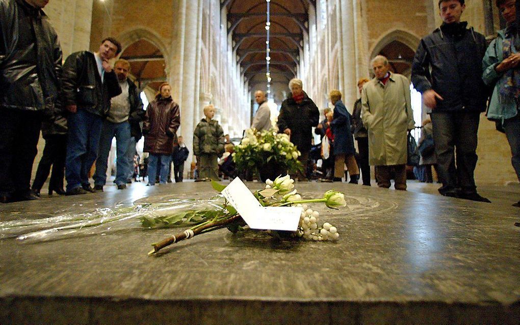 De koninklijke grafkelder in de Nieuwe Kerk in Delft wordt opnieuw ingericht. Beeld ANP