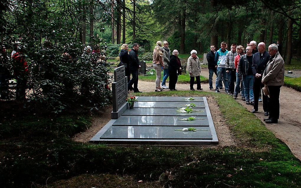 Duitse graven in Vorden. Foto ANP