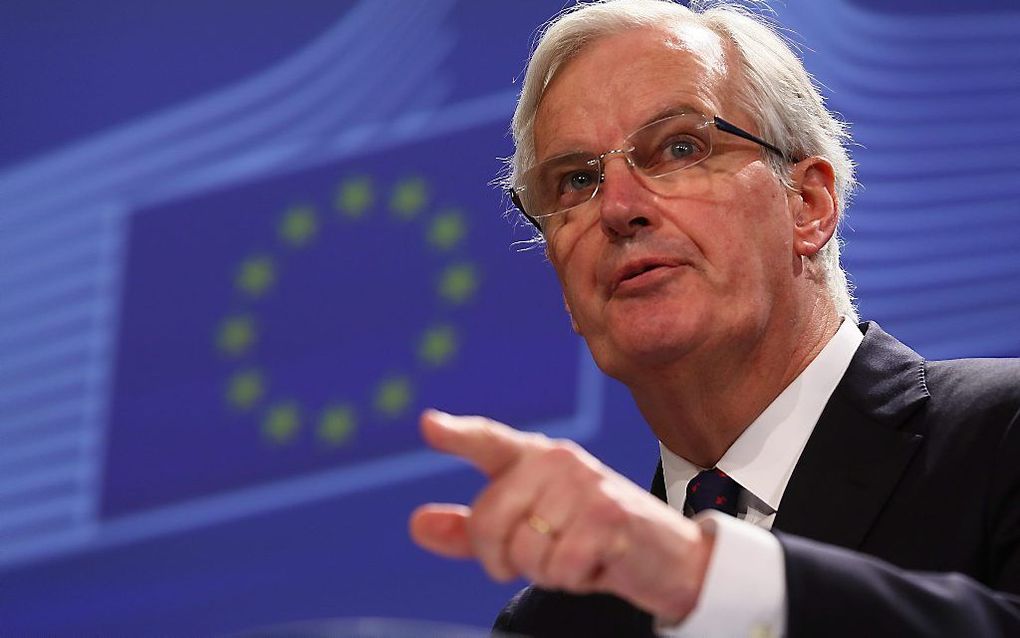 Michel Barnier, Commissaris voor de interne markt van de EU.  Foto EPA