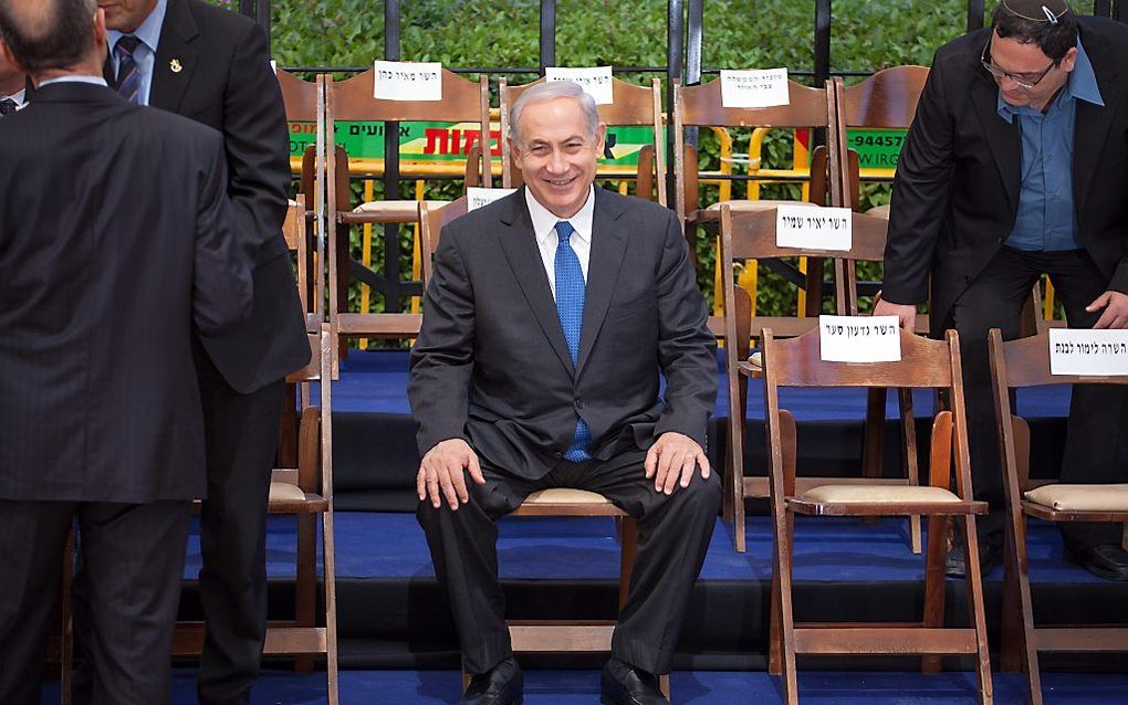 De Israëlische premier Benjamin Netanyahu.  Foto EPA