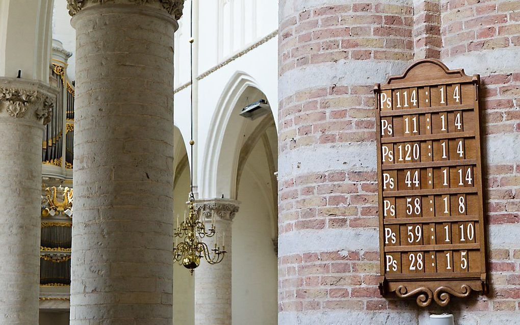 Onbekende psalmen in Tholen. Foto RD, Anton Dommerholt