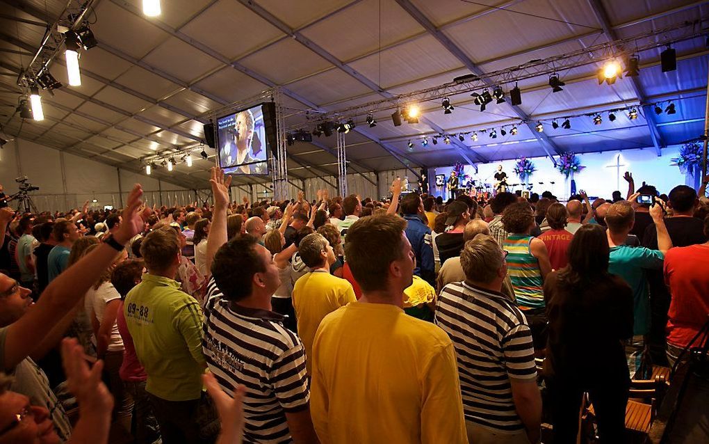 Pinksterconferentie Opwekking vorig jaar. Foto Sjaak Verboom