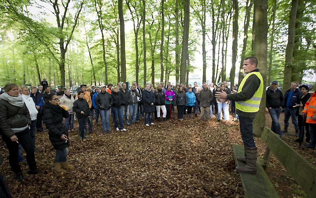 Zoektocht naar de vermiste broertjes. Foto ANP