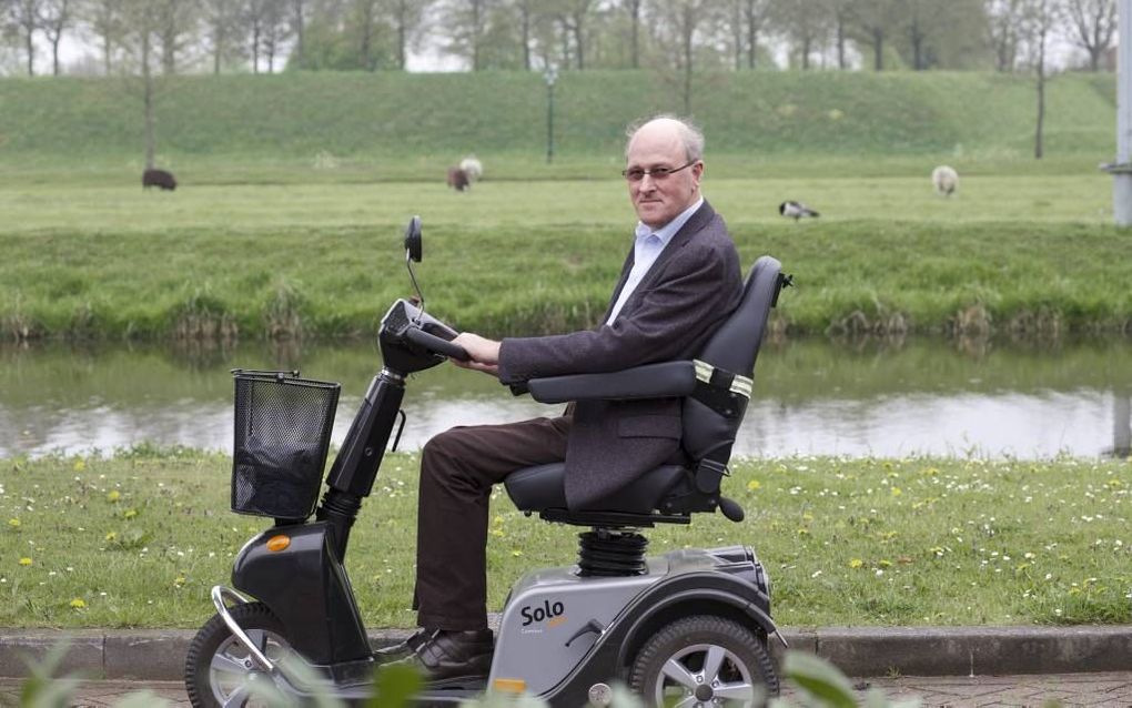 Polio veranderde het leven van Jan Bassa. Beeld Sjaak Verboom.