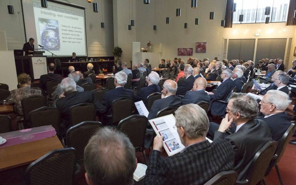 Jaarvergadering van de Gereformeerde Bond in Putten. Foto André Dorst