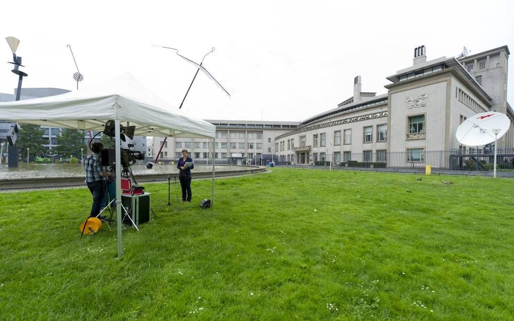 Het Joegoslaviëtribunaal in Den Haag. beeld ANP