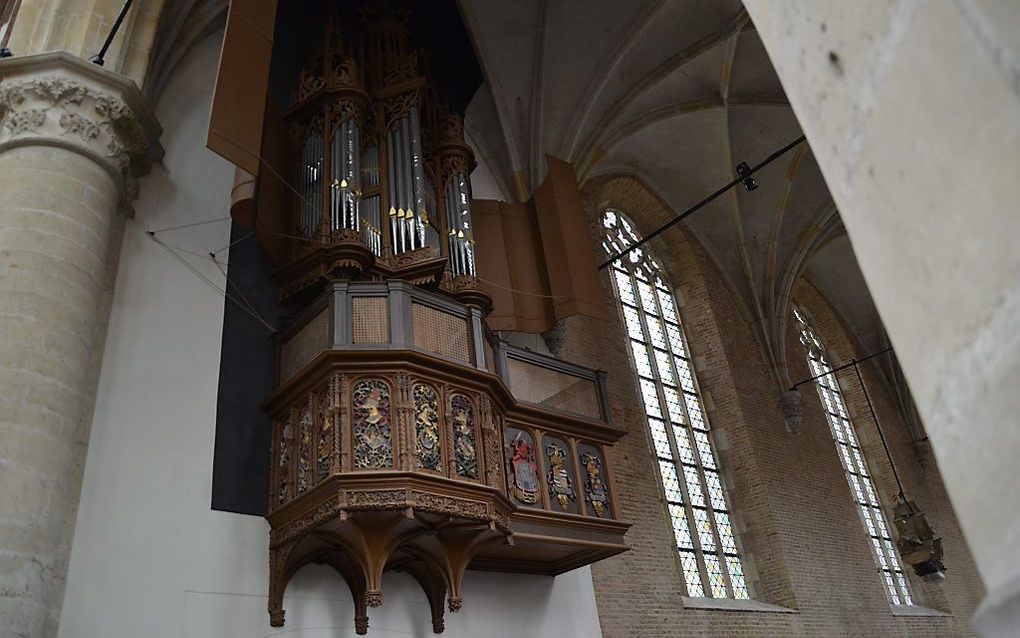 Alkmaar, Laurenskerk, Van Covelensorgel. Beeld RD.