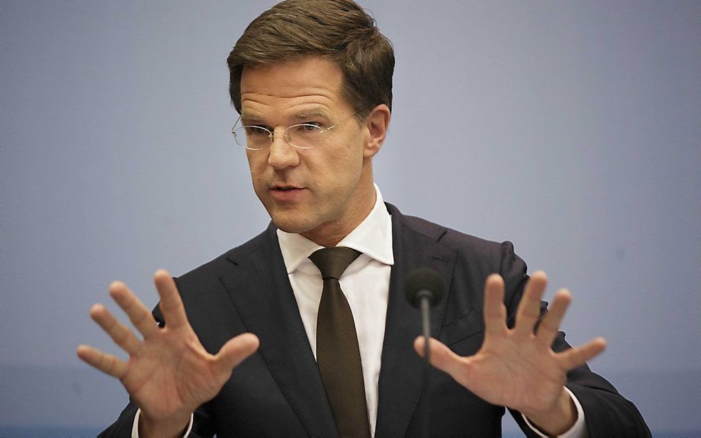 Premier Rutte. Foto ANP