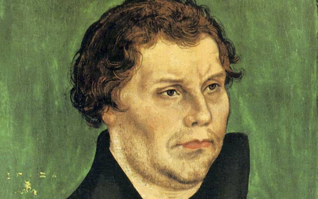 Paus Leo X (1475-1521) en kerkhervormer Maarten Luther (1483-1546). „De kloof tussen Rome en Reformatie treedt scherp aan het licht in eucharistie en avondmaal.” Beeld RD