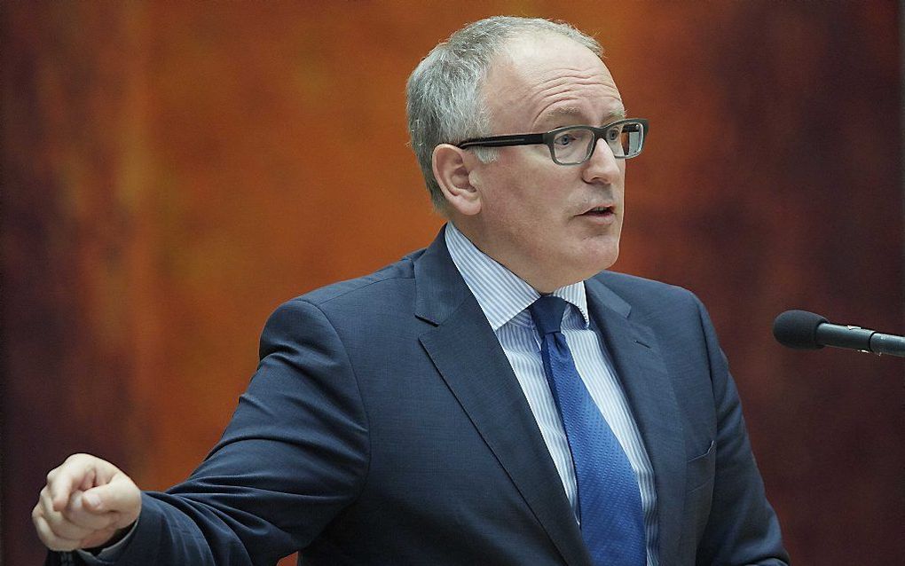 Minister Timmermans van Buitenlandse Zaken. Foto ANP