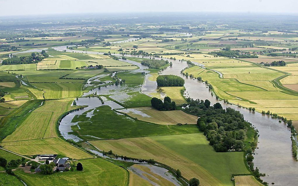 De IJssel, maandag. Foto ANP