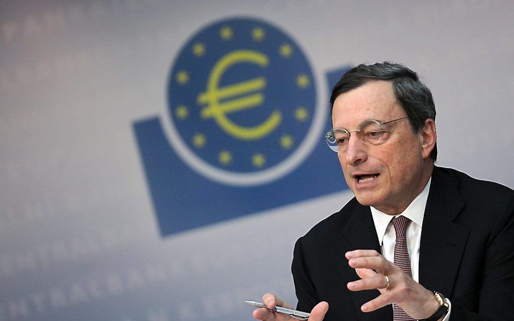 Draghi. beeld EPA