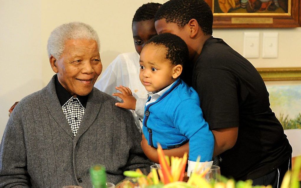 Nelson Mandela in 2012. Beeld EPA