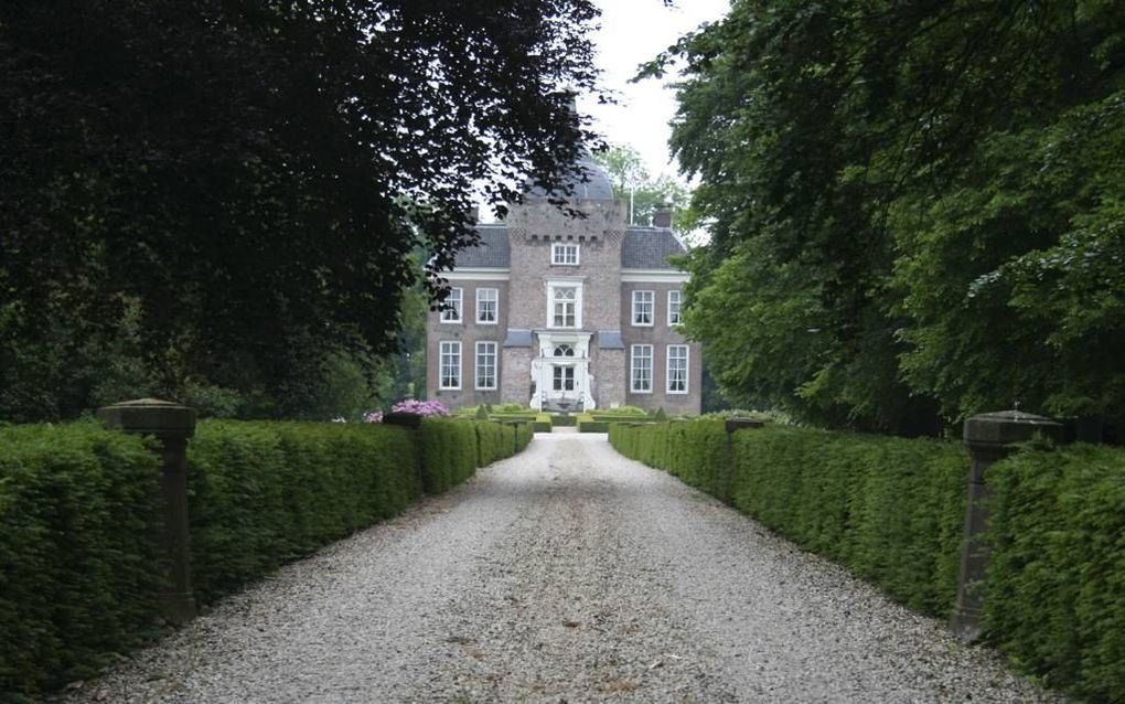 Kasteel Merckenburg in het Gelderse Heukelum. Het plaatsje wil de groenste kleine stad van Nederland worden. Beeld Christiaan Bijl