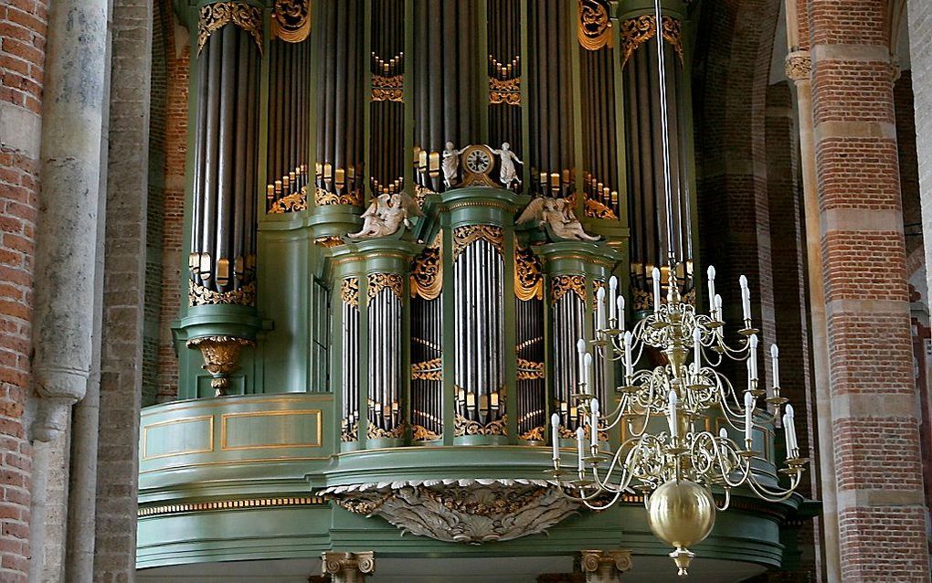 Het orgel in de Lebuinuskerk in Deventer. Foto RD, Anton Dommerholt