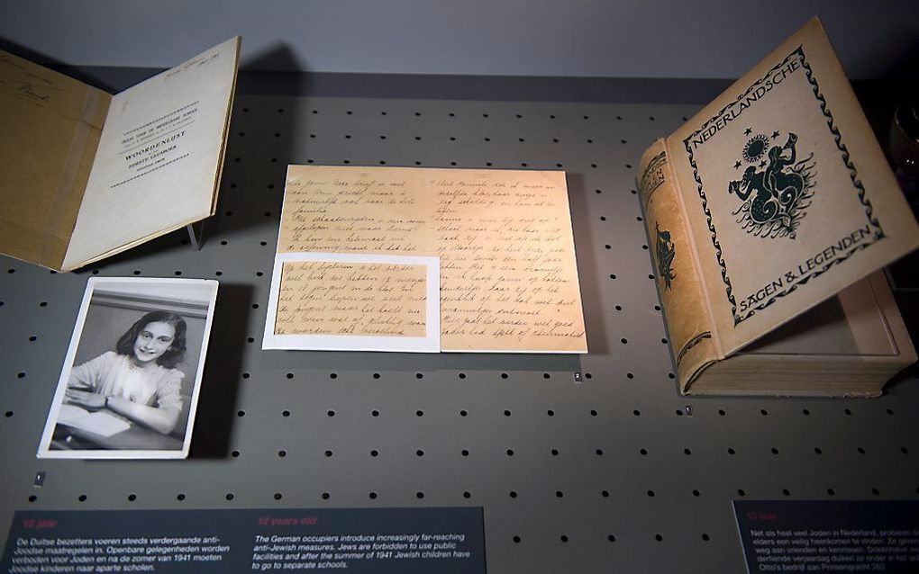 De Anne Frank Stichting moet een deel van het archief van Otto Frank teruggeven aan het Anne Frank Fonds in Bazel. Dat heeft de rechtbank in Amsterdam woensdag bepaald. Beeld ANP