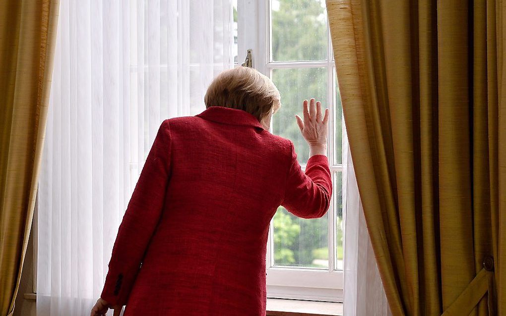 Merkel. Beeld EPA