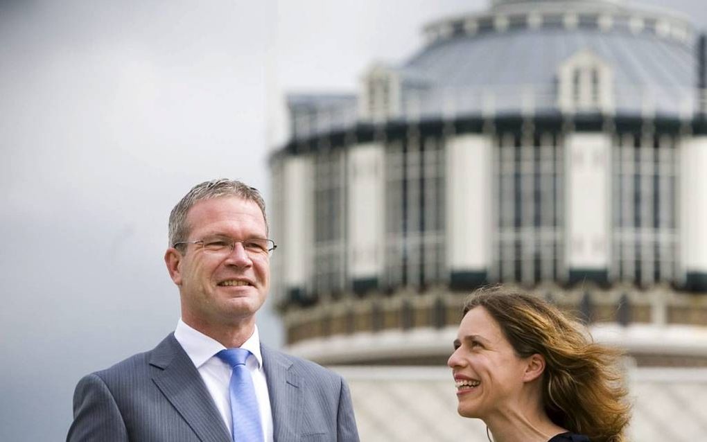 Carola Schouten en Elbaert Dijkgraaf. Foto Gerhard van Roon