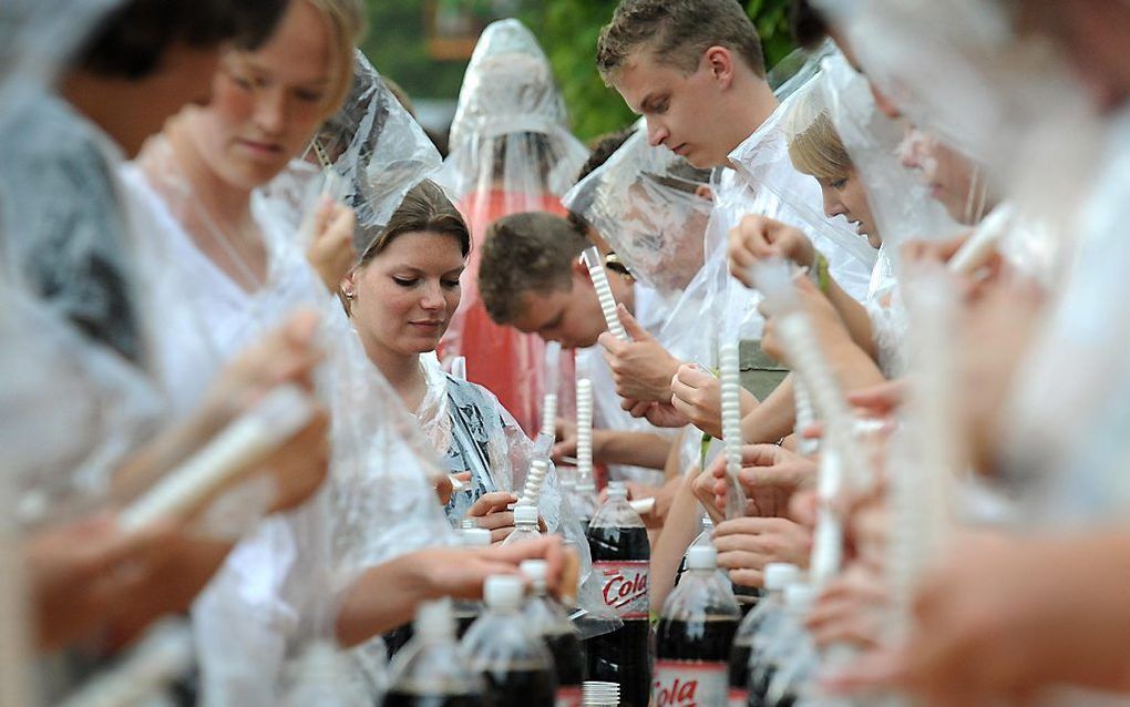 Studenten van de Universiteit Twente. Beeld ANP