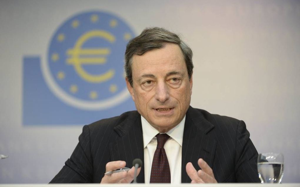 Draghi. Beeld EPA