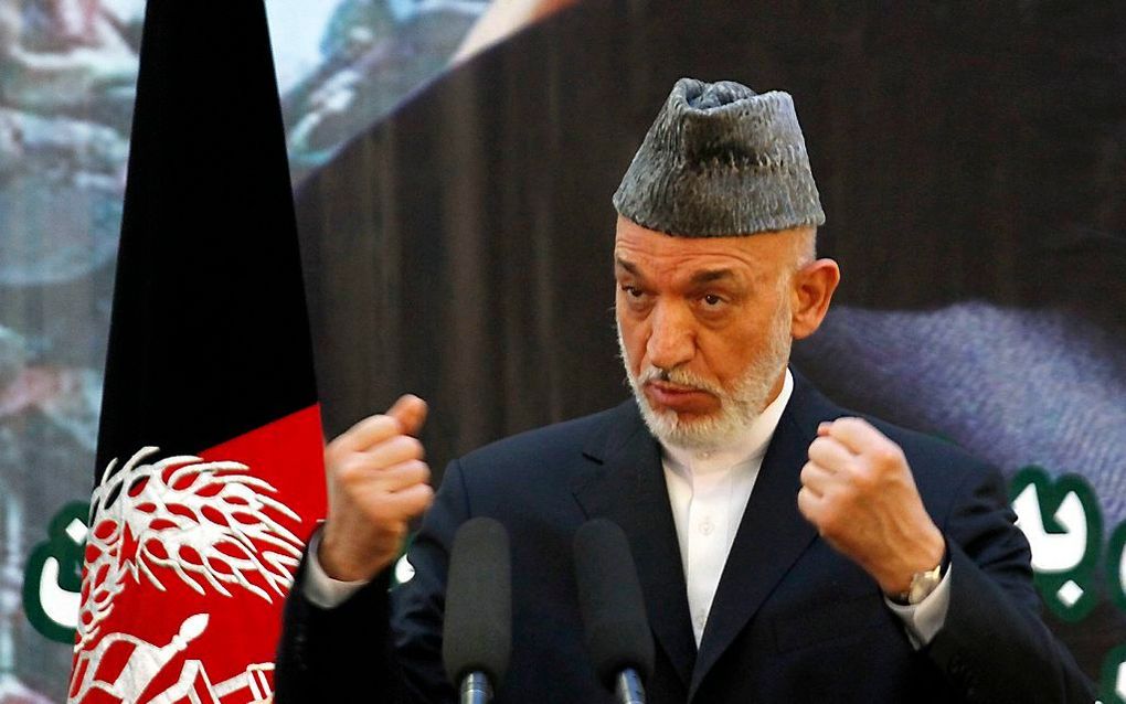 Karzai. beeld EPA