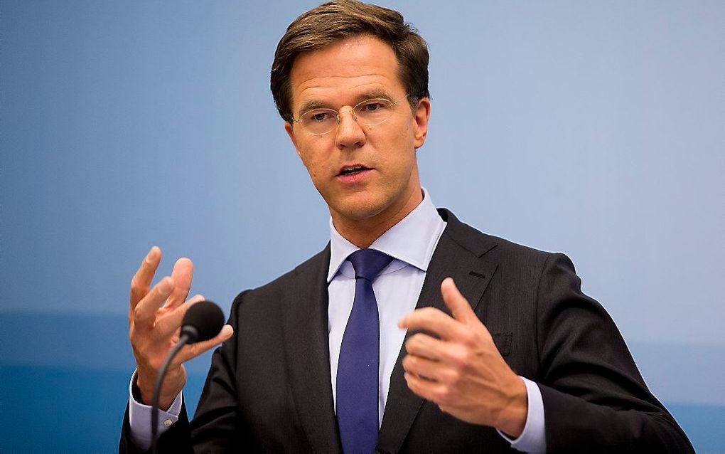 Rutte. Beeld ANP