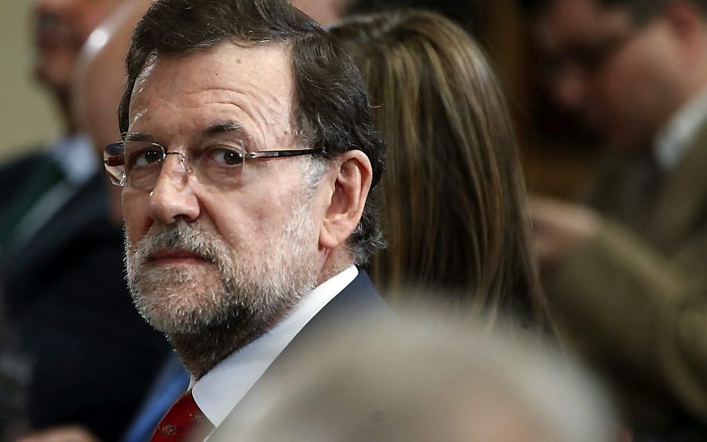 De Spaanse premier Mariano Rajoy. Foto EPA