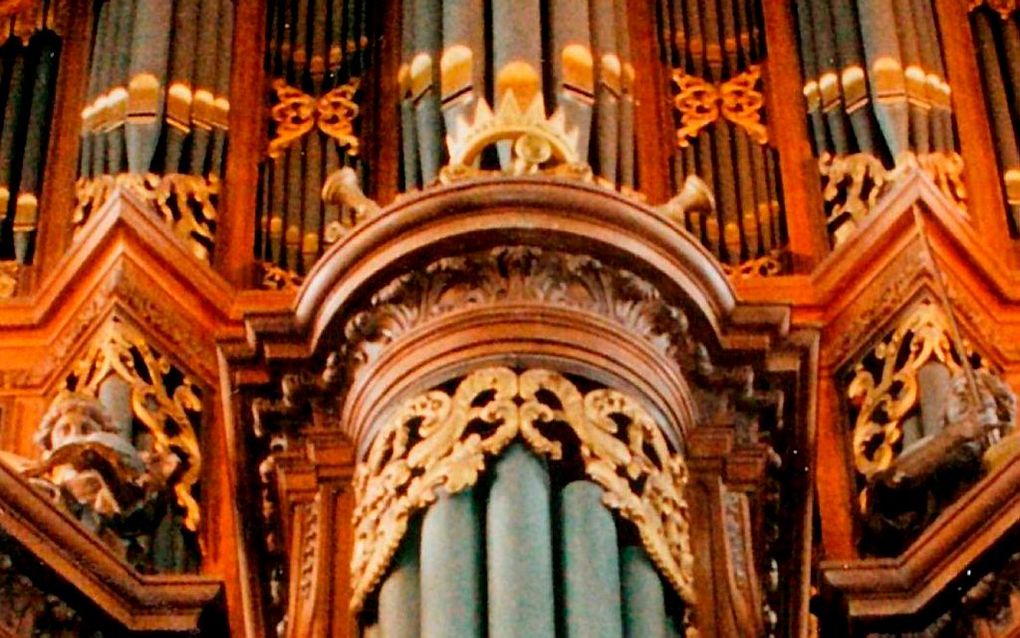 Het orgel van de Grote Kerk in Zwolle. Beeld Sjaak Verboom