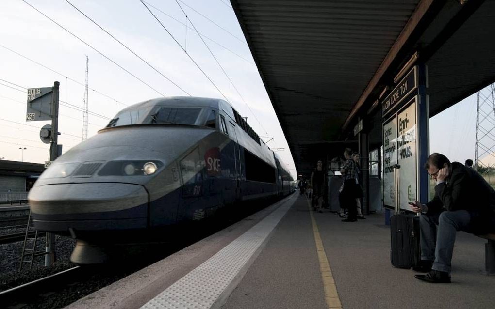 Het Franse concern Alstom, bouwer van de TGV, heeft moeite met het verkopen van nieuwe flitstreinen in het buitenland.  Foto Mark Heijster