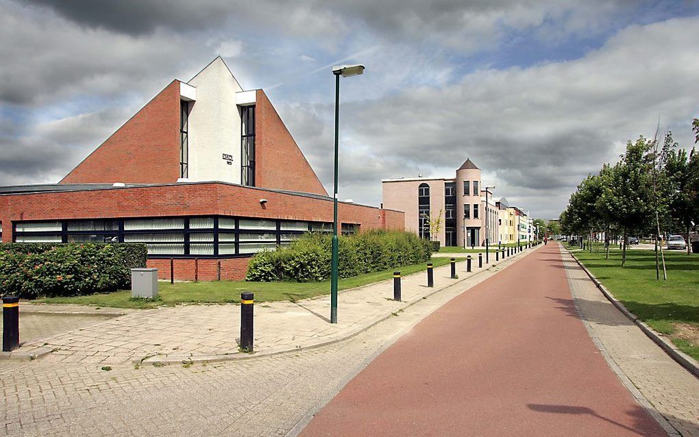 De kerk van de gereformeerde gemeente in Houten. Beeld RD, Sjaak Verboom