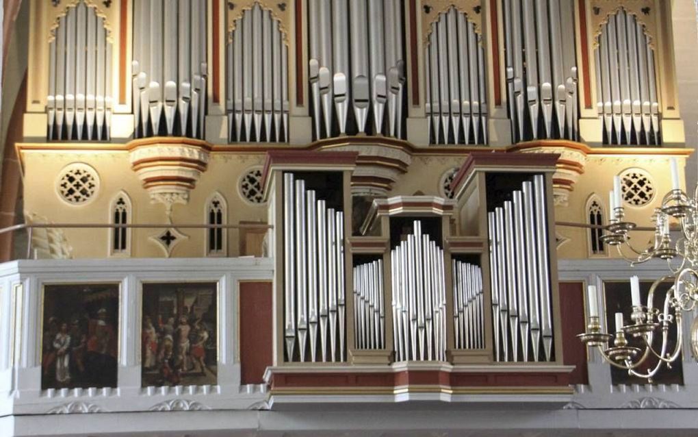 HANNOVER. Het orgel in de St. Nicolai in het Duitse Alfeld is een instrument dat met hulp van de stichting Orgelklank is gerestaureerd.  beeld Alt-alfeld.de