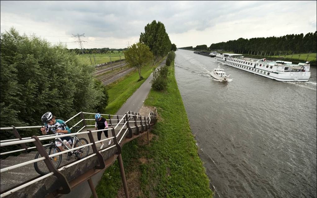 Het Amsterdam-Rijnkanaal is door vier koninginnen geopend of heropend. beeld ANP