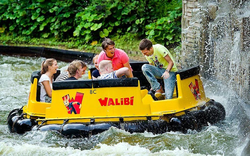 De attractie ´El Rio Grande´ in Walibi. Foto ANP