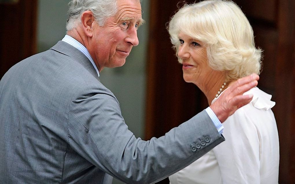 Prins Charles en zijn vrouw Camilla. beeld EPA