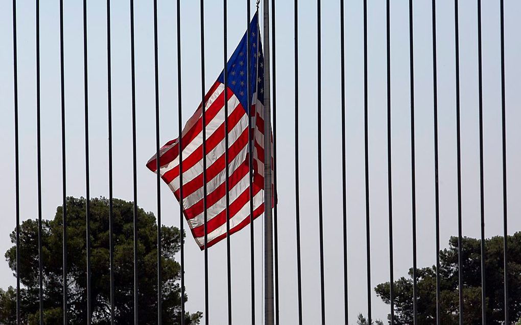 Amerikaanse vlag. Beeld EPA