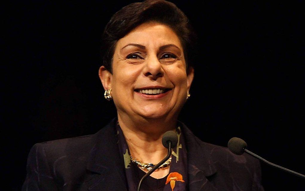 Hanan Ashrawi. beeld EPA