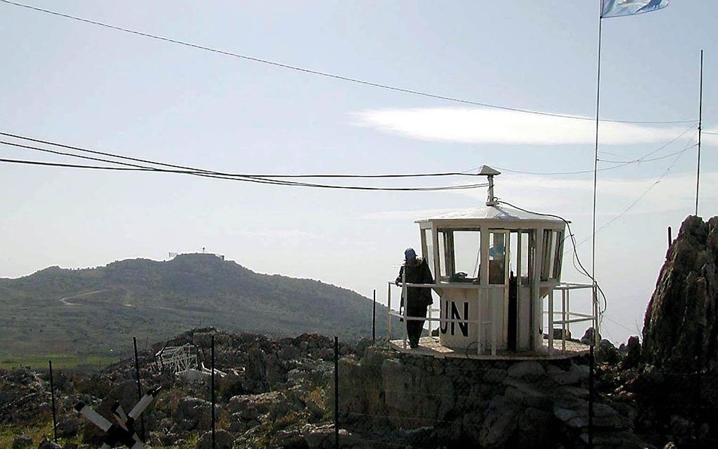 Grens tussen Israël en Libanon. Foto EPA